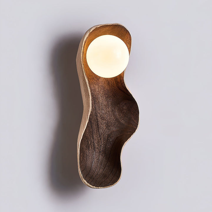 Evshaia Applique Murale Bois Verre Créativité Individuelle Pois - Neutralighting