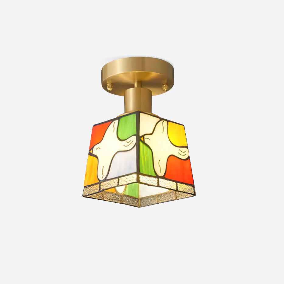 Plafonnier Peace Laiton 13cm LED 40W