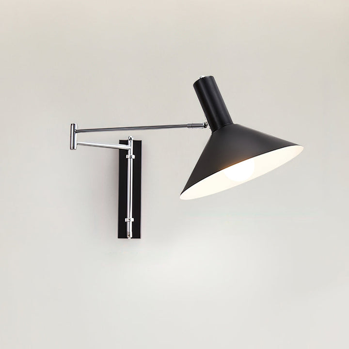 Lira Applique Murale Bras Ajustable Abat-jour Rouge - Neutralighting