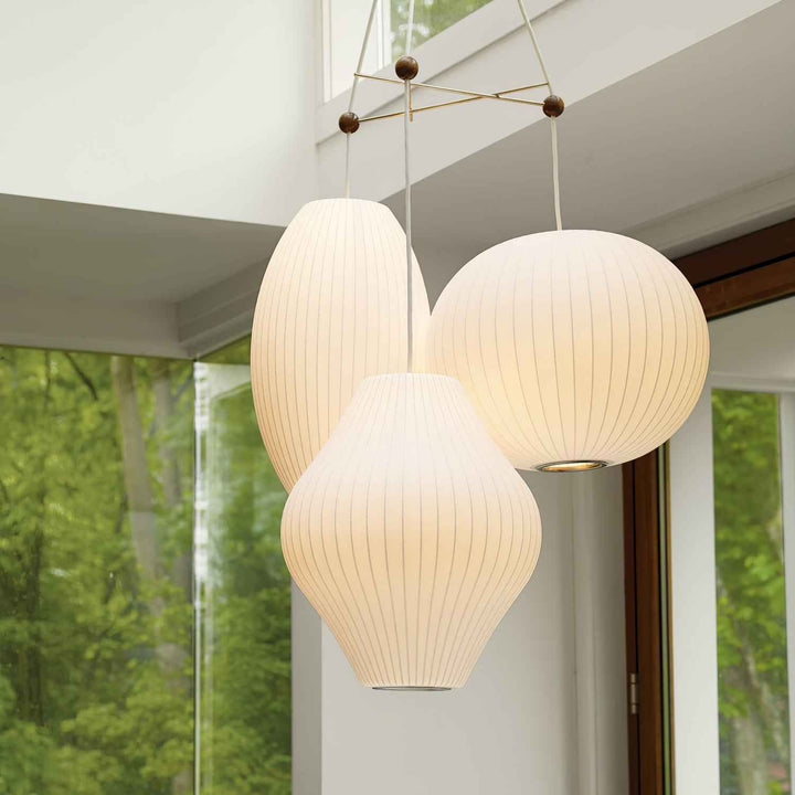 Lunar Suspension Moderne en Soie - Neutralighting