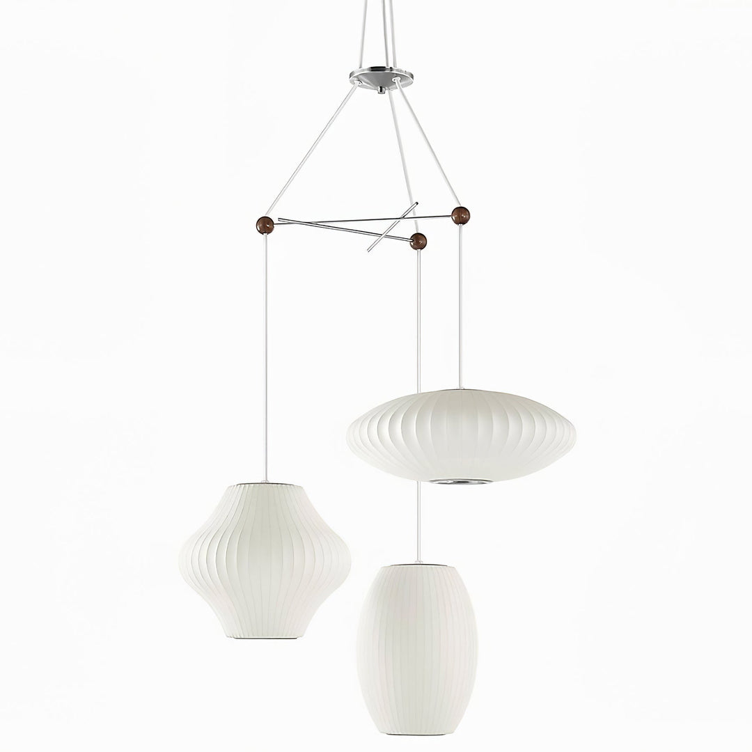 Lunar Suspension Moderne en Soie - Neutralighting