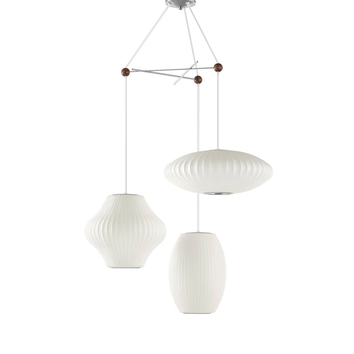 Lunar Suspension Moderne en Soie - Neutralighting