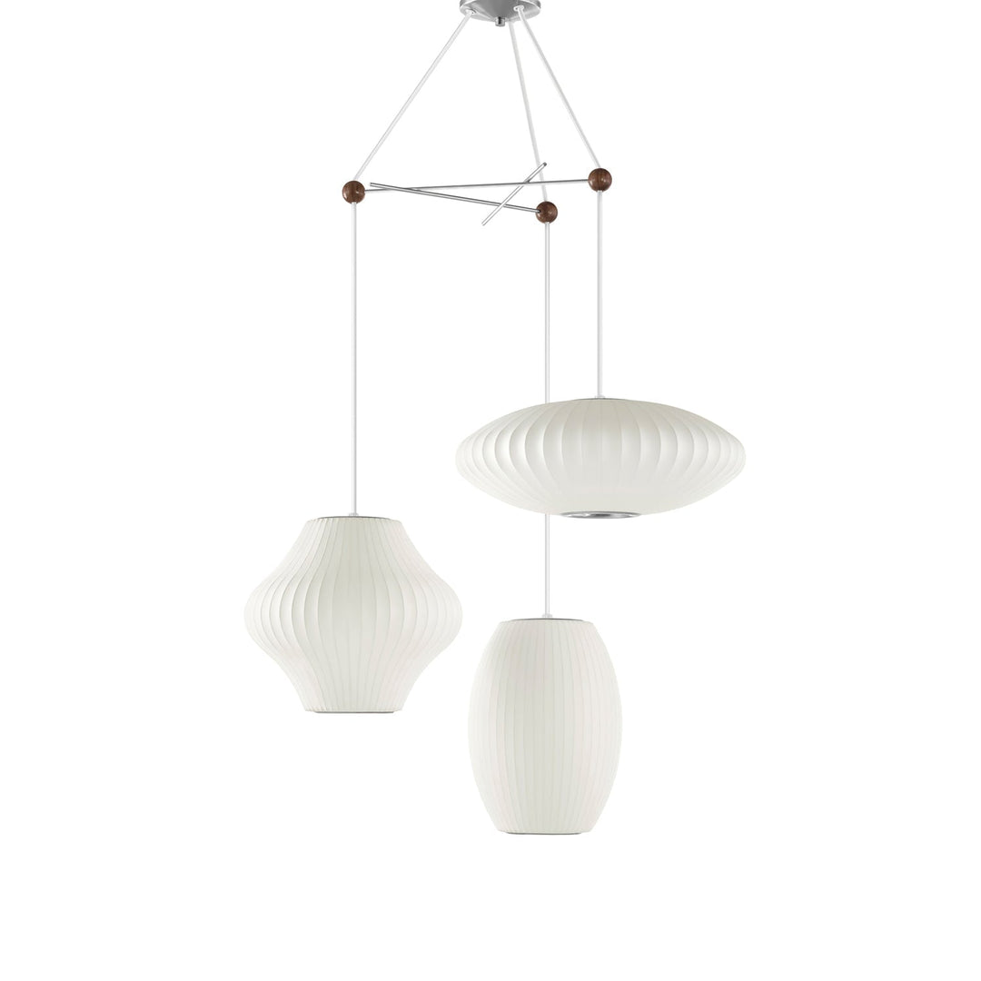 Lunar Suspension Moderne en Soie - Neutralighting