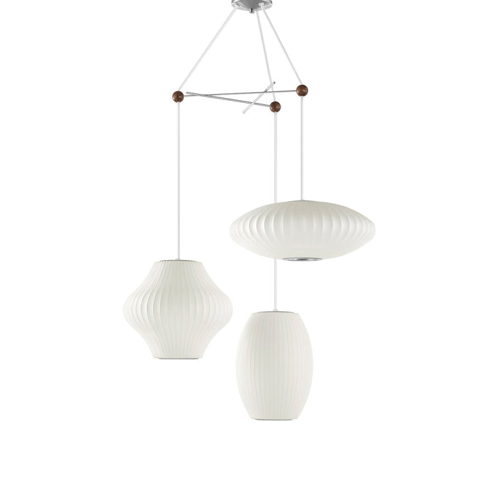 Lunar Suspension Moderne en Soie - Neutralighting