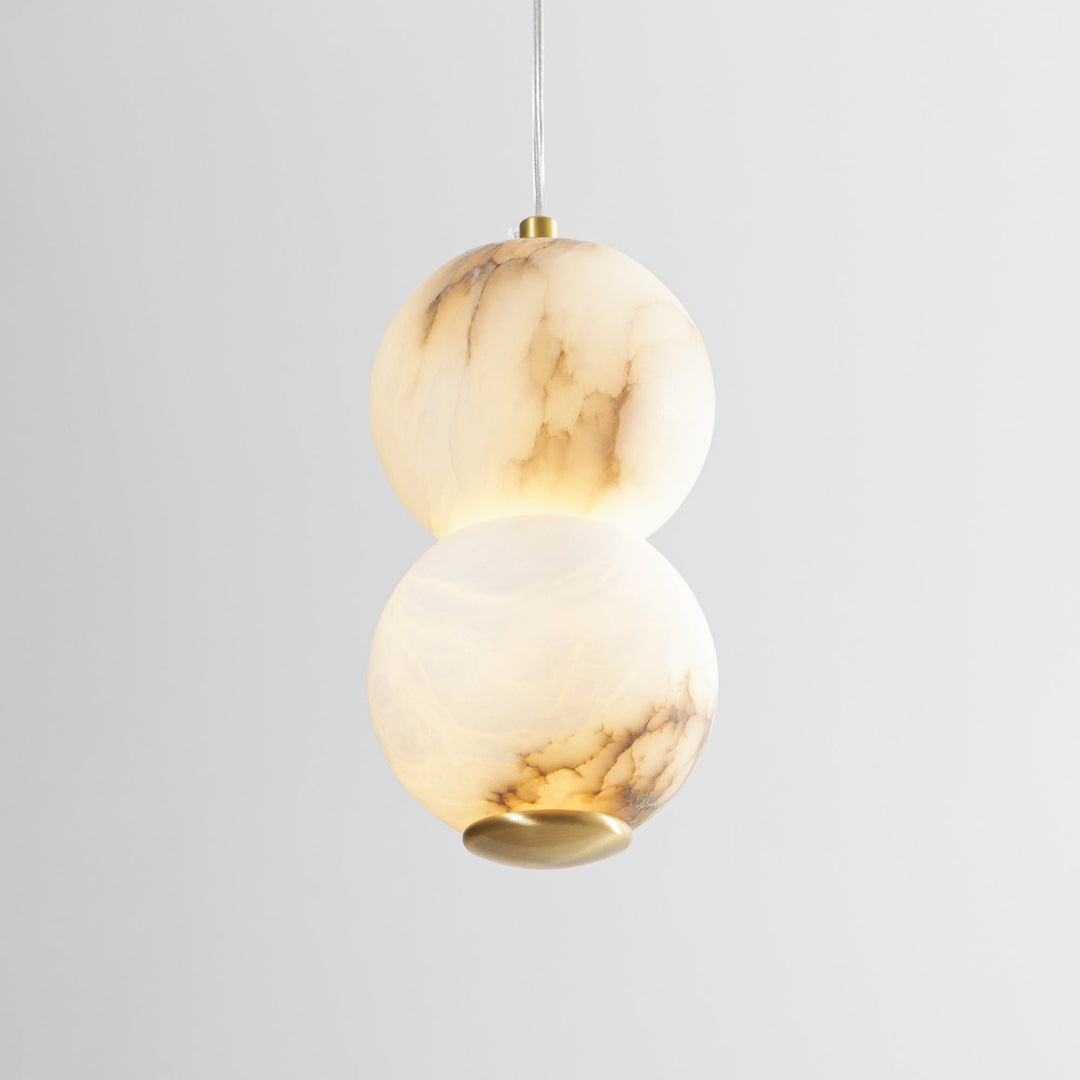Elore Suspension Perles Albâtre Minimaliste - Neutralighting