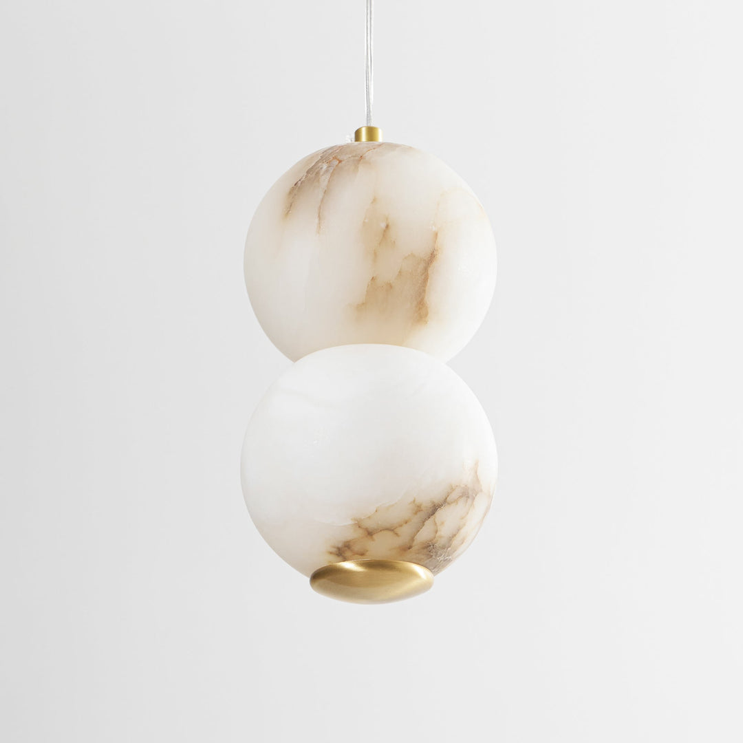 Elore Suspension Perles Albâtre Minimaliste - Neutralighting