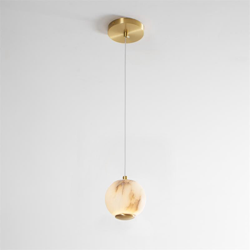 Elore Suspension Perles Albâtre Minimaliste - Neutralighting