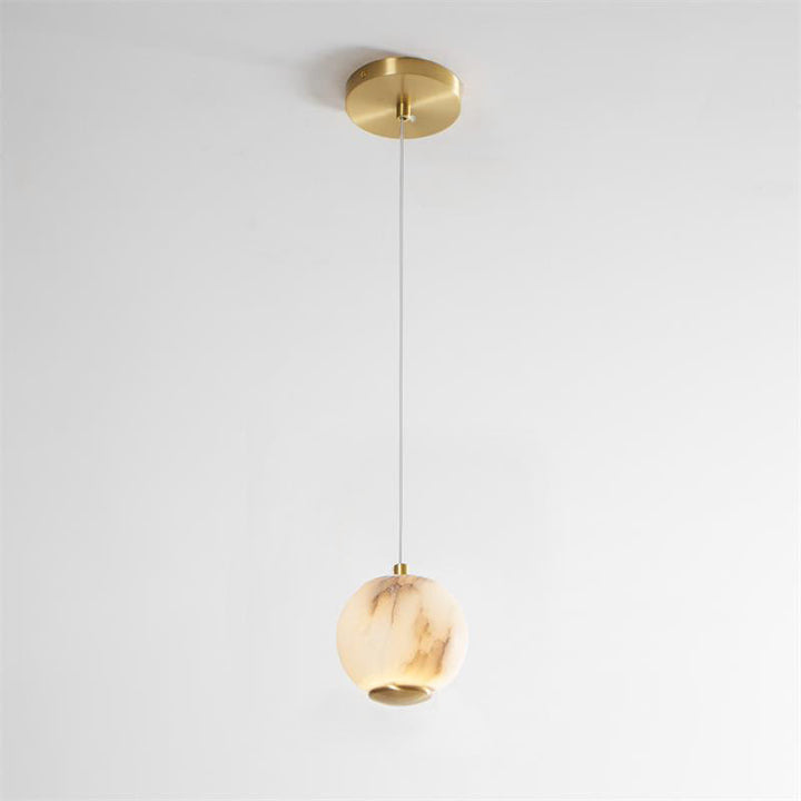 Elore Suspension Perles Albâtre Minimaliste - Neutralighting