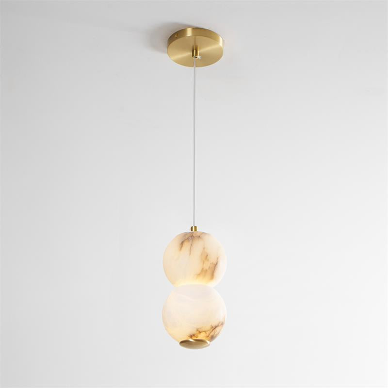 Elore Suspension Perles Albâtre Minimaliste - Neutralighting