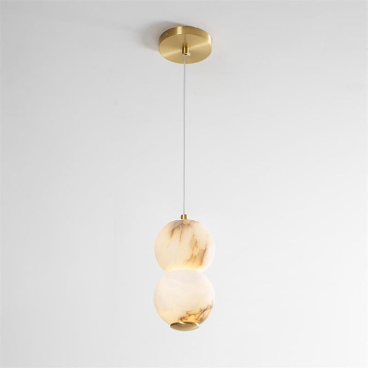 Elore Suspension Perles Albâtre Minimaliste - Neutralighting