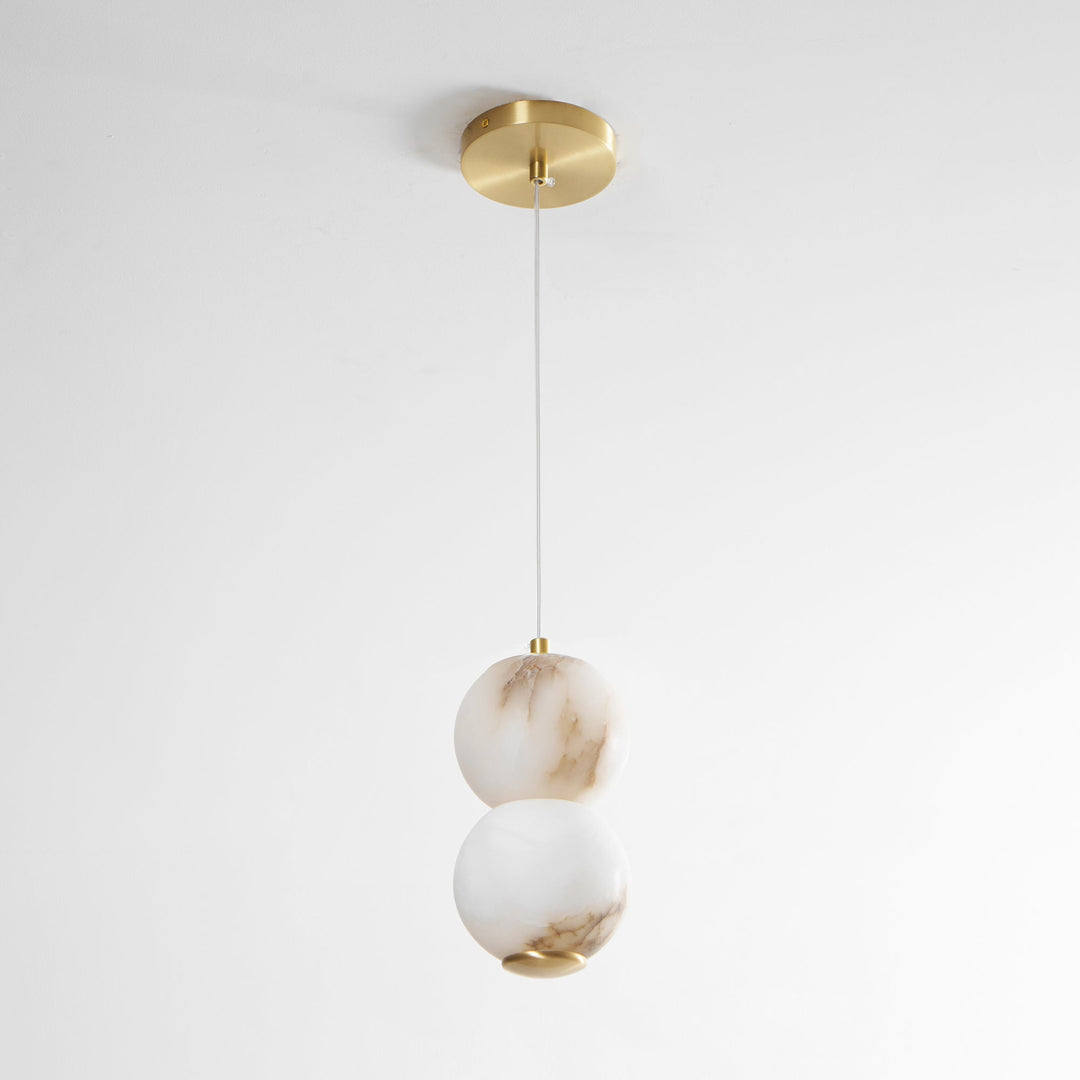 Elore Suspension Perles Albâtre Minimaliste - Neutralighting