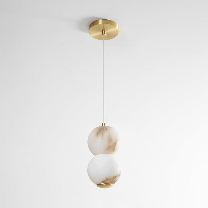 Elore Suspension Perles Albâtre Minimaliste - Neutralighting