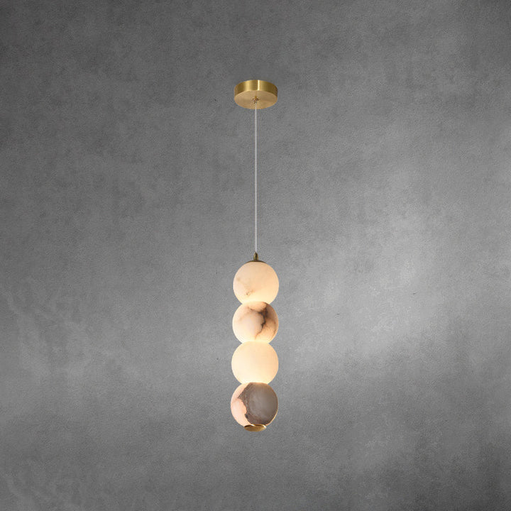 Elore Suspension Perles Albâtre Minimaliste - Neutralighting