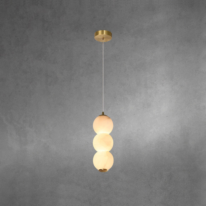 Elore Suspension Perles Albâtre Minimaliste - Neutralighting