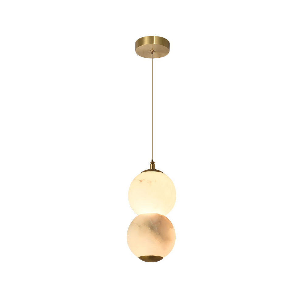 Elore Suspension Perles Albâtre Minimaliste - Neutralighting