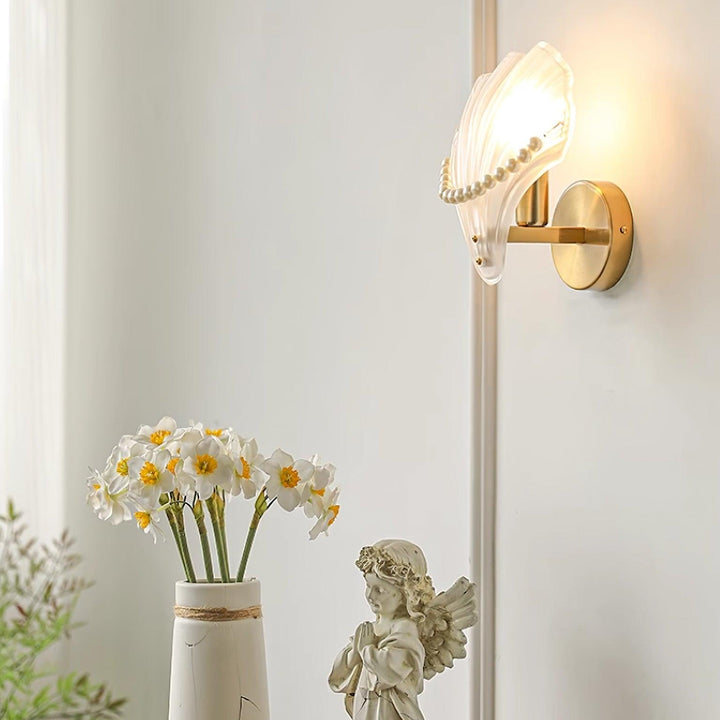 Applique murale Pearl Shell Élégante - Neutralighting