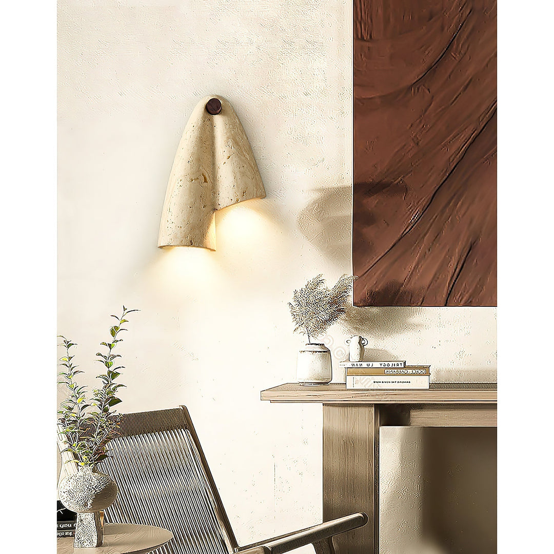Vidoros Applique Murale Travertin Minimaliste Moderne - Neutralighting
