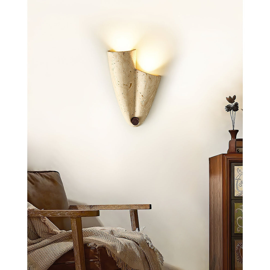 Vidoros Applique Murale Travertin Minimaliste Moderne - Neutralighting