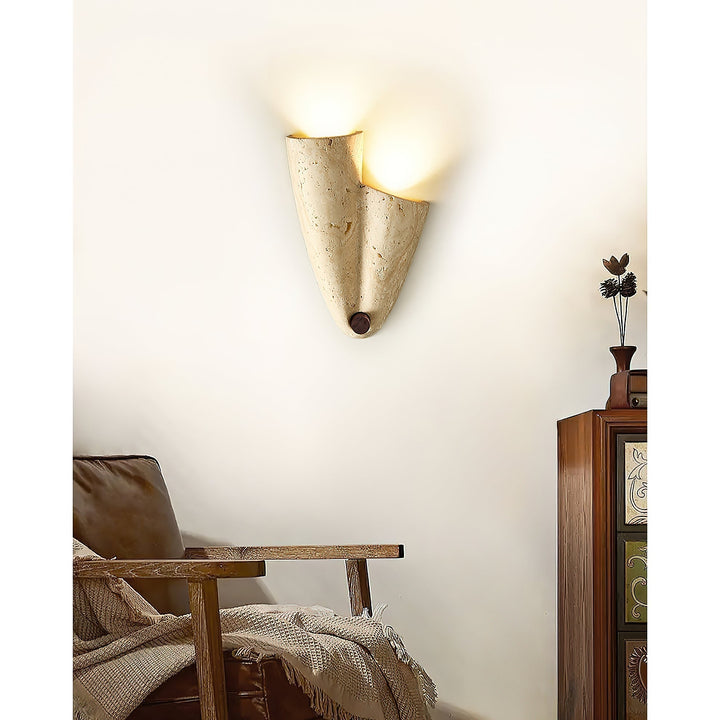 Vidoros Applique Murale Travertin Minimaliste Moderne - Neutralighting