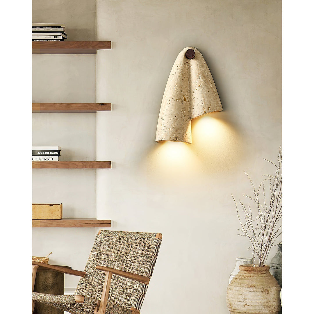Vidoros Applique Murale Travertin Minimaliste Moderne - Neutralighting