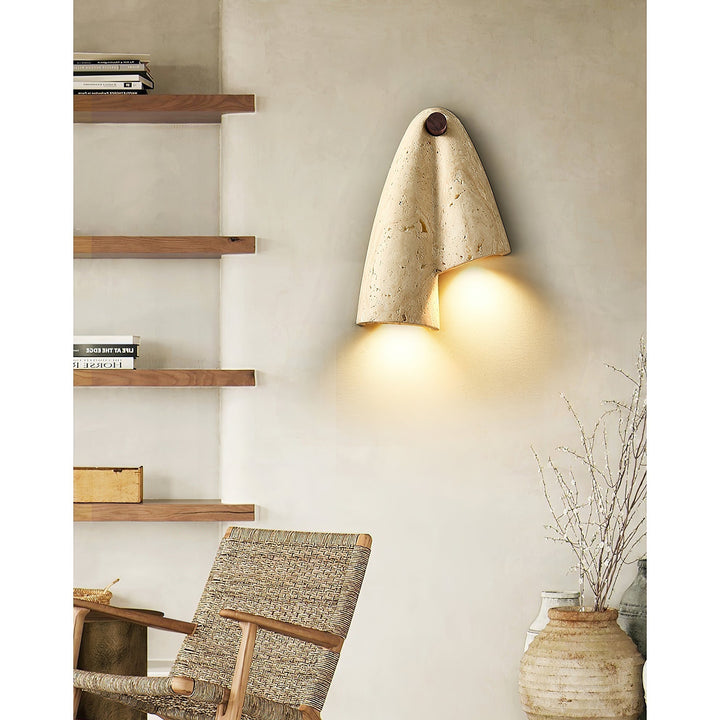 Vidoros Applique Murale Travertin Minimaliste Moderne - Neutralighting