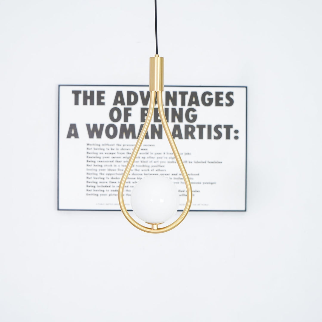 Droplet Lampe Pendante en Laiton Moderne - Neutralighting