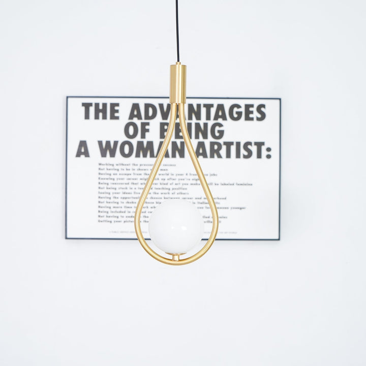 Droplet Lampe Pendante en Laiton Moderne - Neutralighting