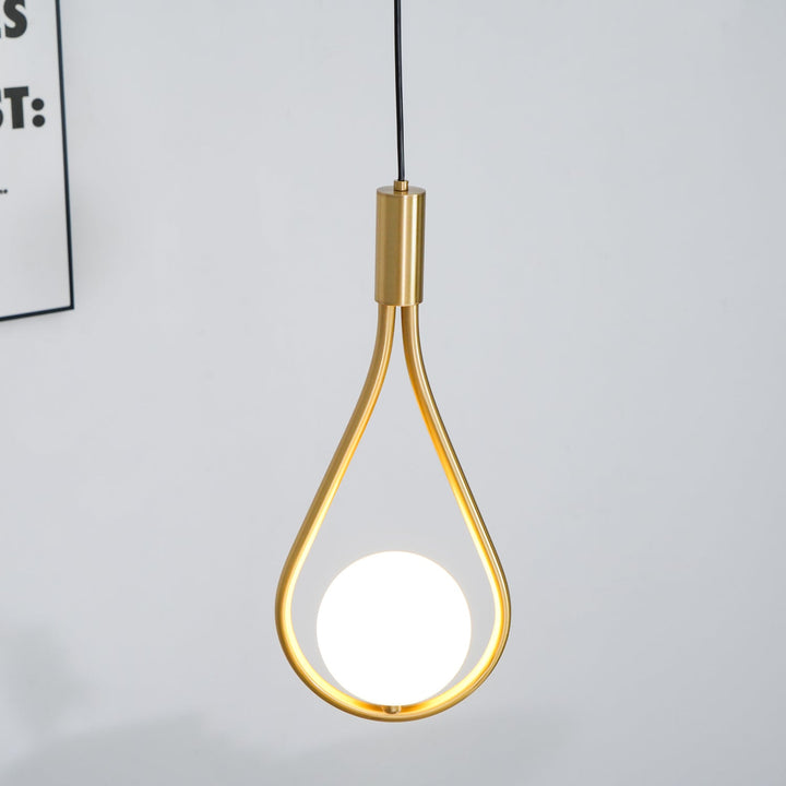 Droplet Lampe Pendante en Laiton Moderne - Neutralighting