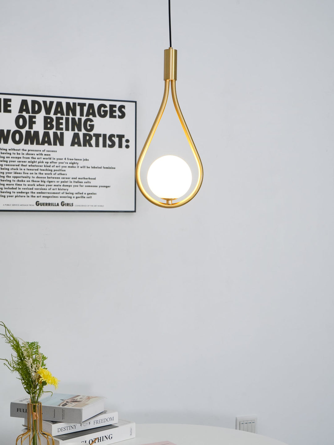 Droplet Lampe Pendante en Laiton Moderne - Neutralighting