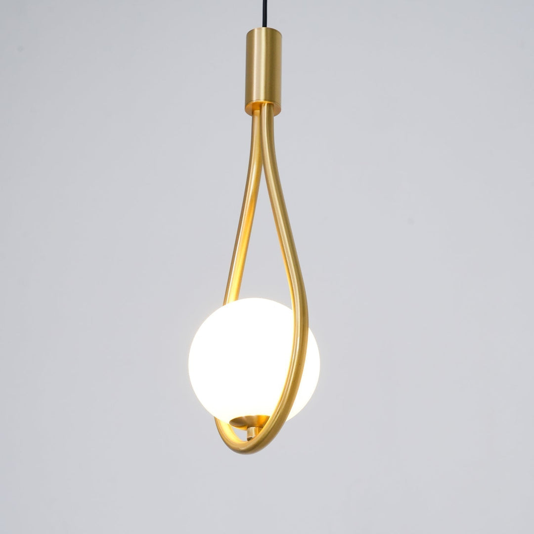 Droplet Lampe Pendante en Laiton Moderne - Neutralighting