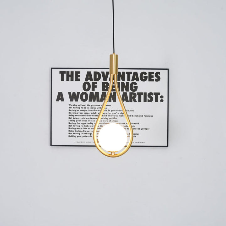 Droplet Lampe Pendante en Laiton Moderne - Neutralighting