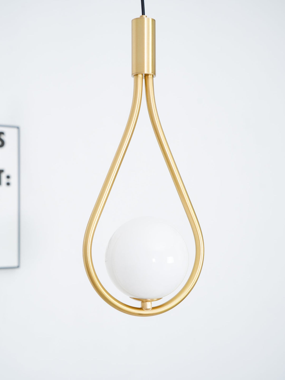 Droplet Lampe Pendante en Laiton Moderne - Neutralighting
