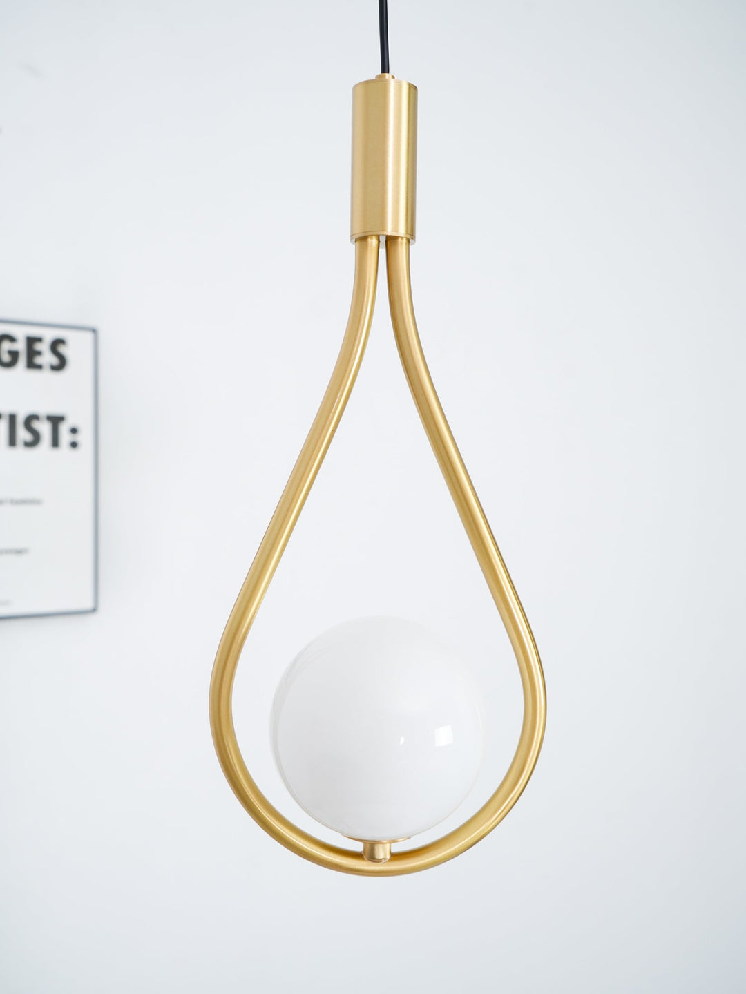 Droplet Lampe Pendante en Laiton Moderne - Neutralighting