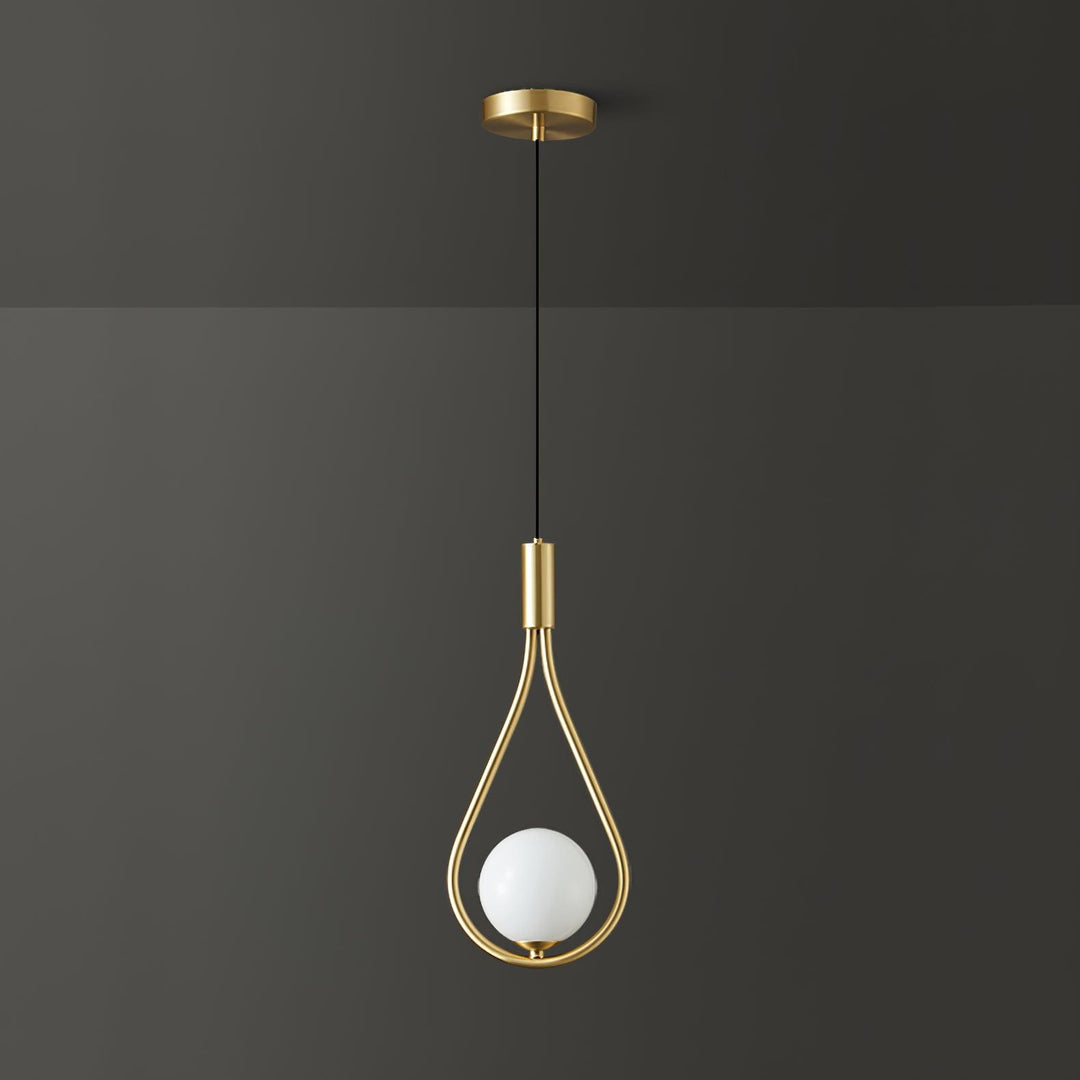Droplet Lampe Pendante en Laiton Moderne - Neutralighting