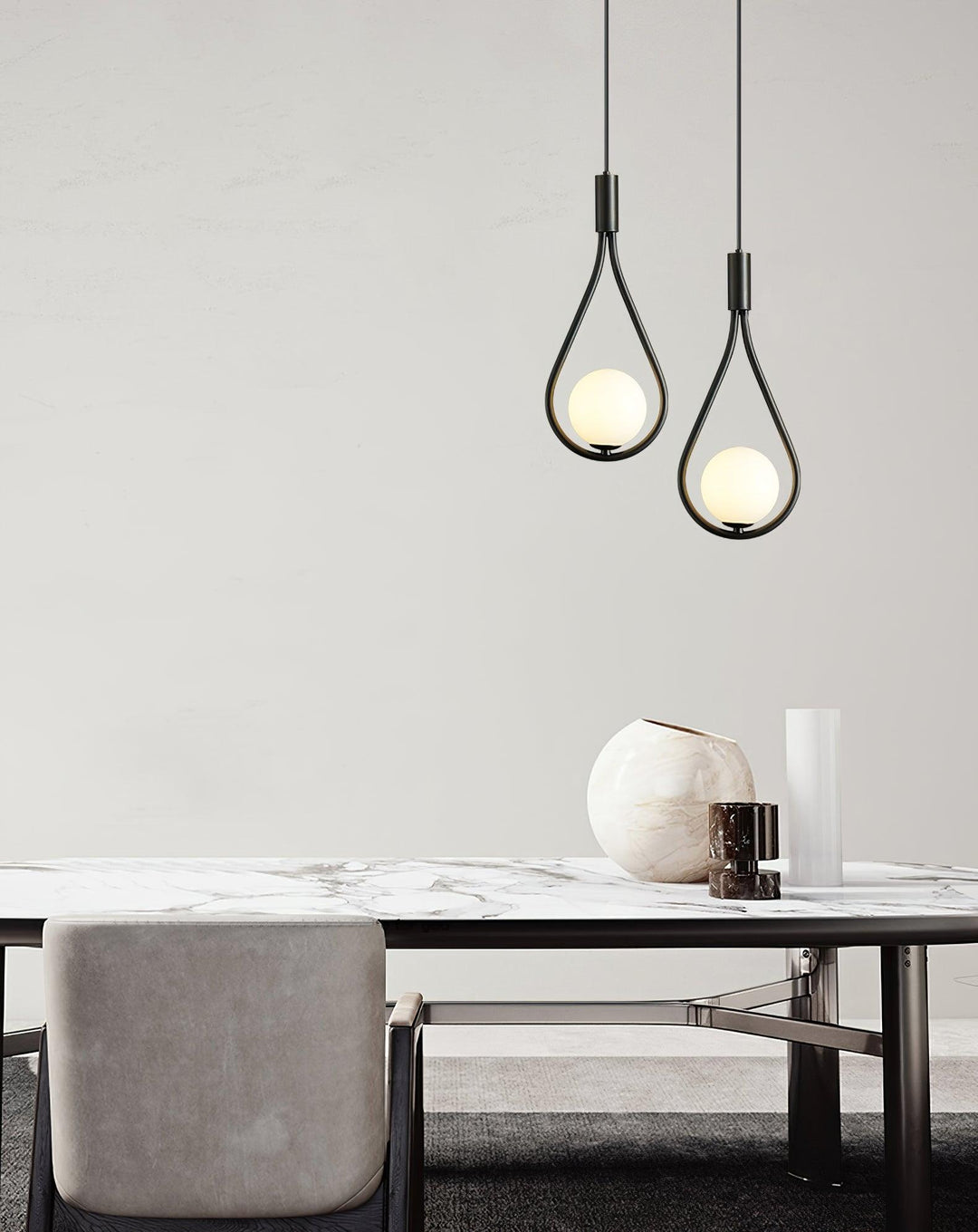Droplet Lampe Pendante en Laiton Moderne - Neutralighting