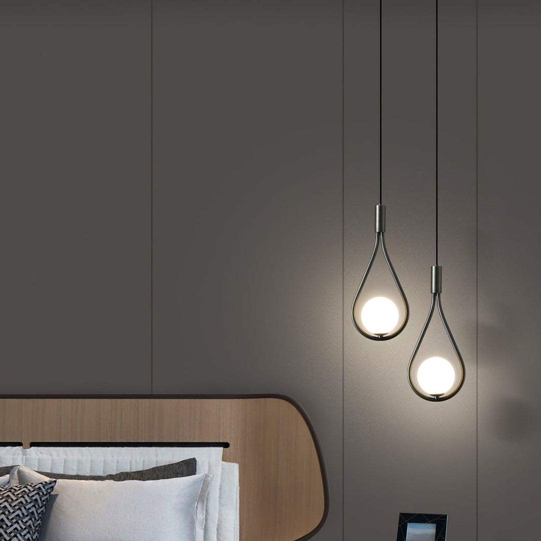 Droplet Lampe Pendante en Laiton Moderne - Neutralighting