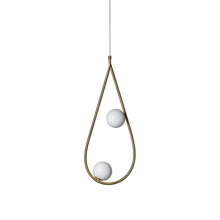 Ertheion Suspension Verre Perles Minimaliste - Neutralighting