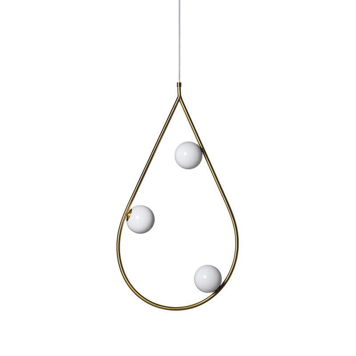 Ertheion Suspension Verre Perles Minimaliste - Neutralighting