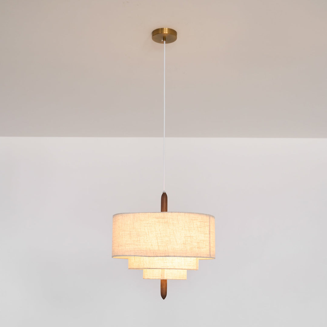 Altheus Suspension Tissu Premium Nordic Galet - Neutralighting