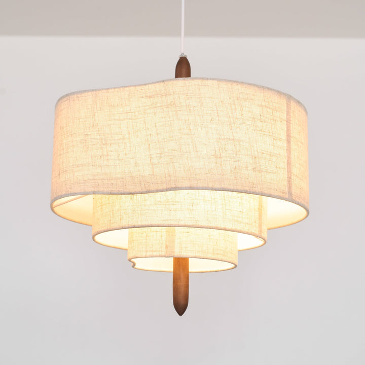 Altheus Suspension Tissu Premium Nordic Galet - Neutralighting