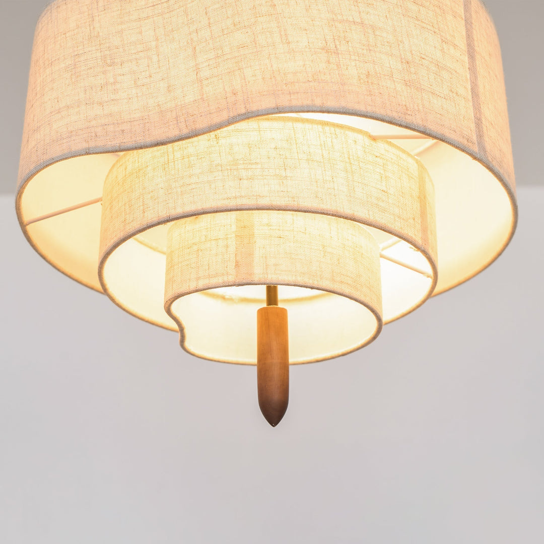 Altheus Suspension Tissu Premium Nordic Galet - Neutralighting