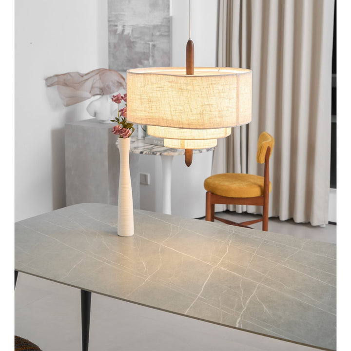 Altheus Suspension Tissu Premium Nordic Galet - Neutralighting