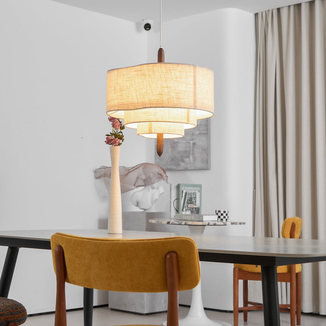 Altheus Suspension Tissu Premium Nordic Galet - Neutralighting
