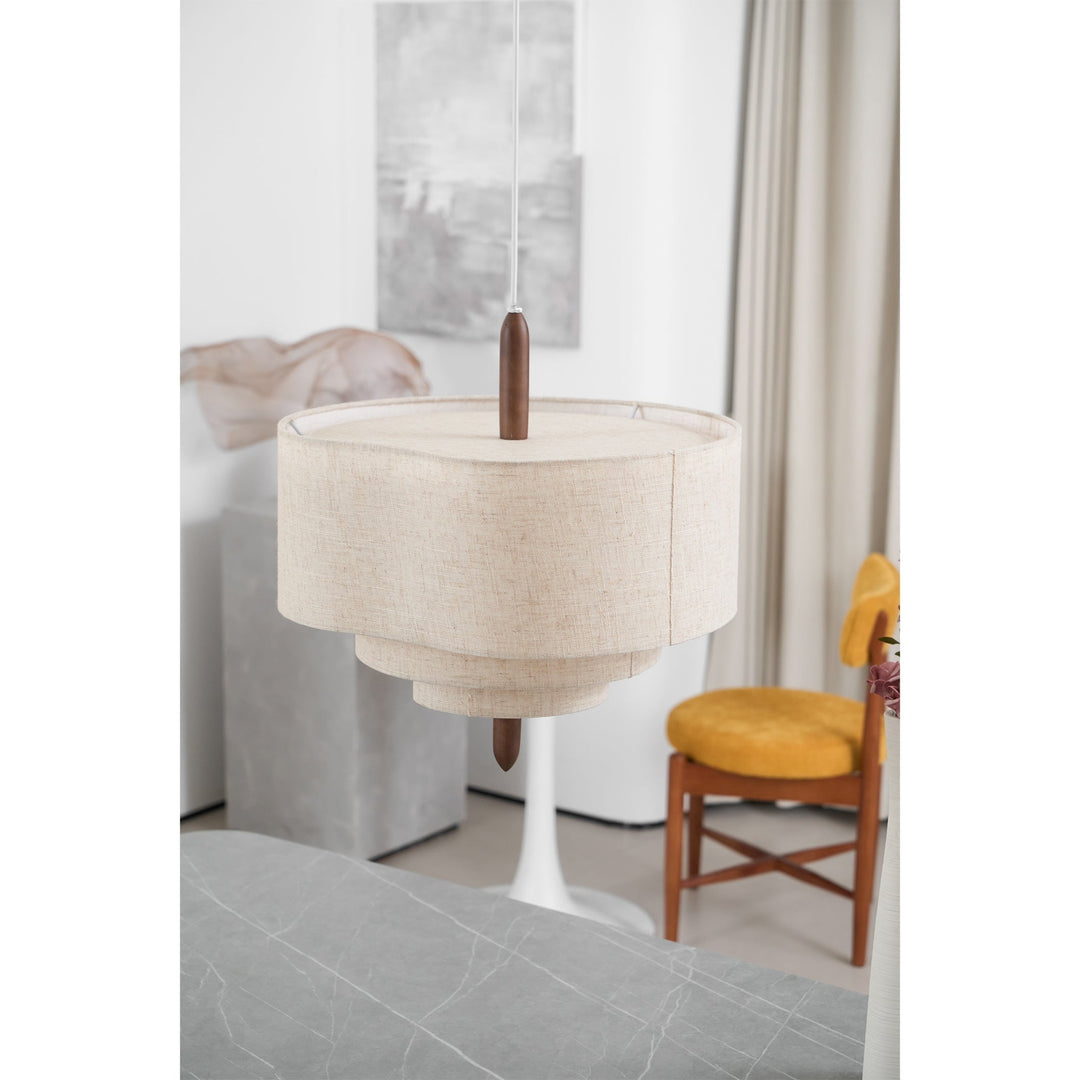 Altheus Suspension Tissu Premium Nordic Galet - Neutralighting
