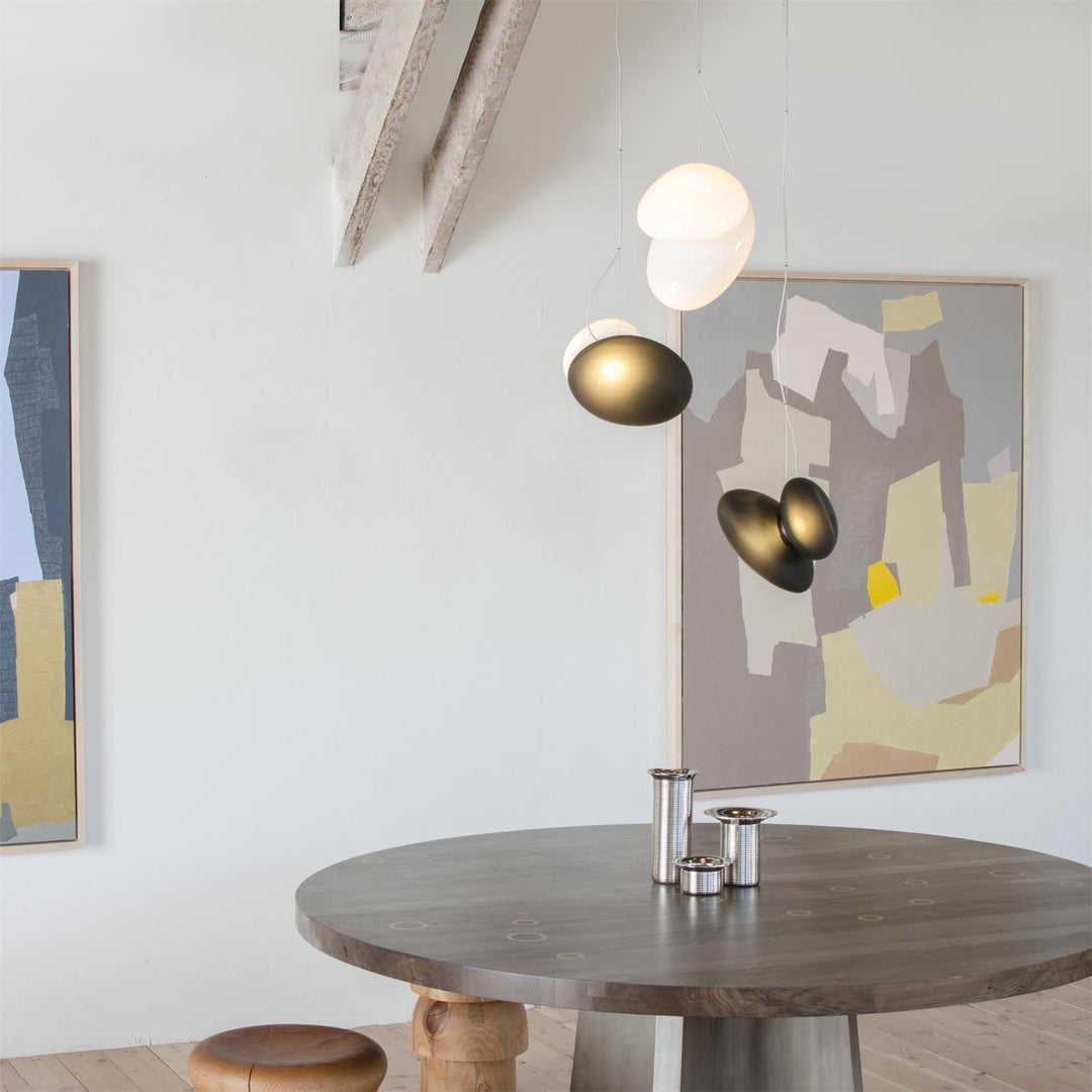 Eclipse Suspension en Verre Givré - Neutralighting