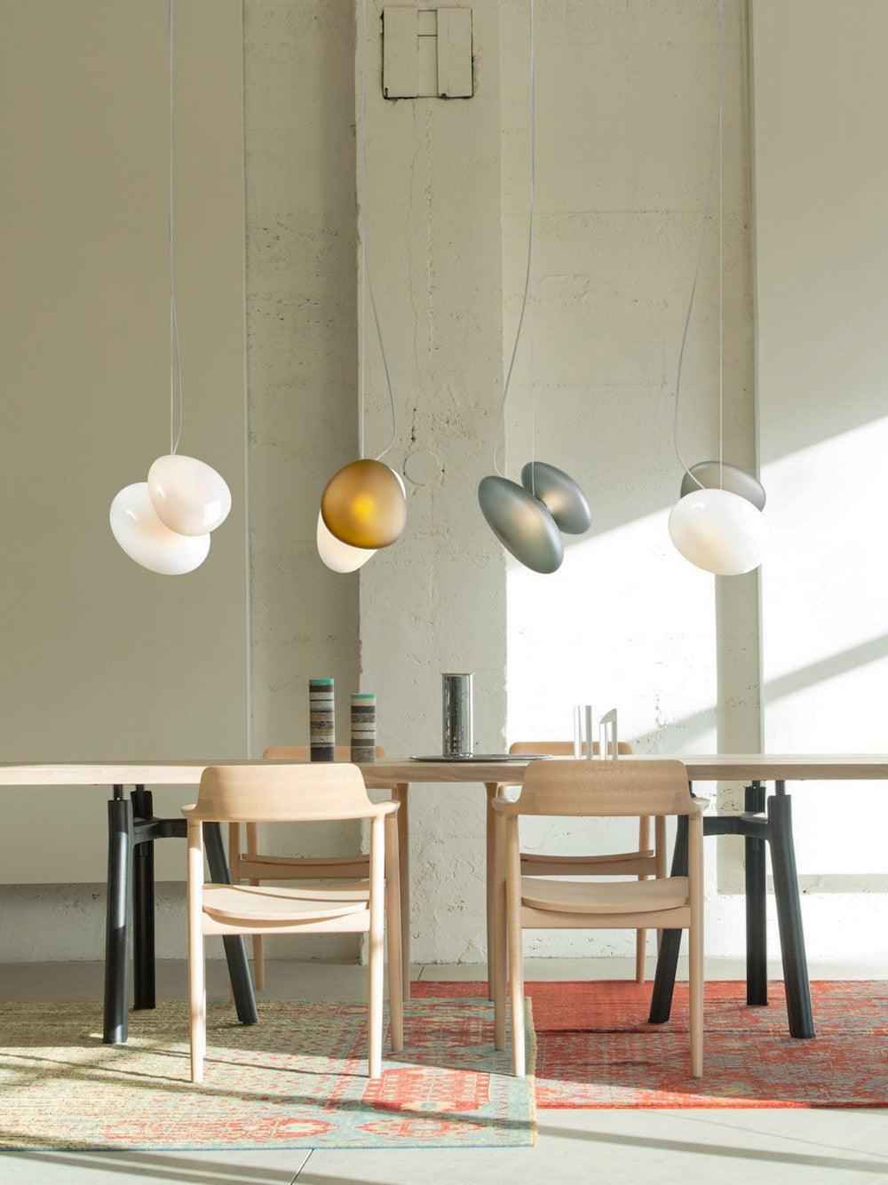 Lampe Eclipse en Verre – Design Contemporain