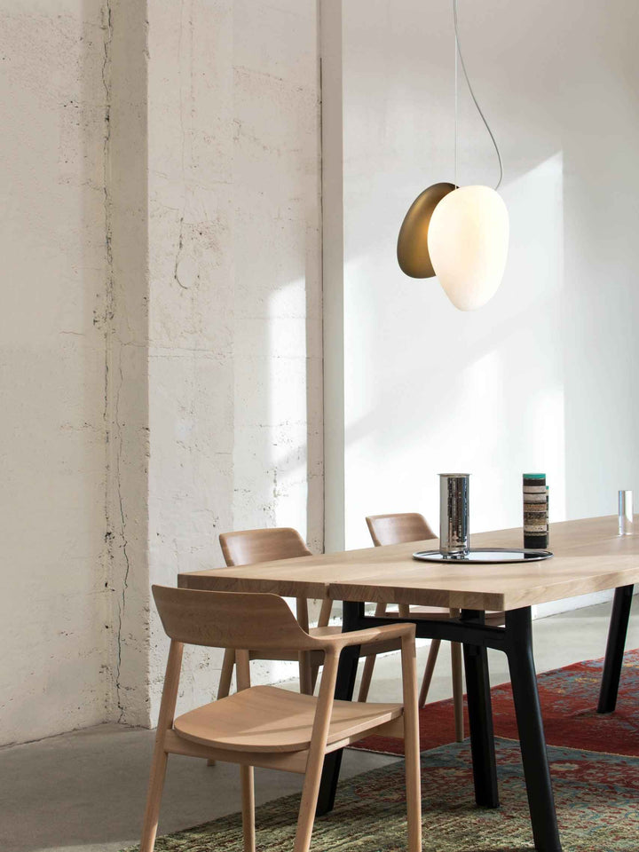 Lampe Eclipse en Verre – Design Contemporain
