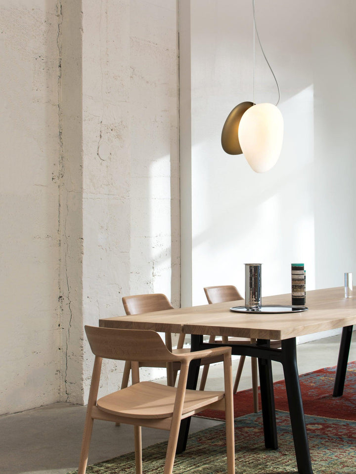 Eclipse Suspension en Verre Givré - Neutralighting