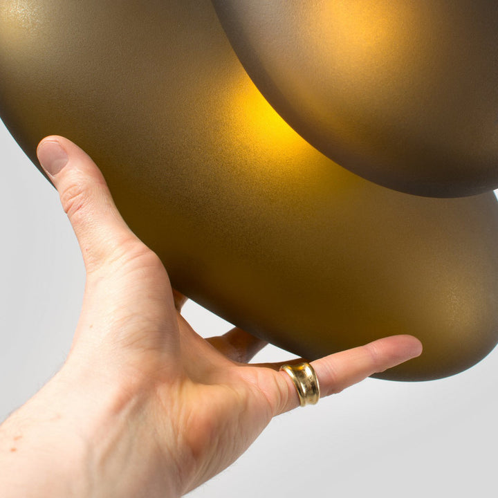 Eclipse Suspension en Verre Givré - Neutralighting