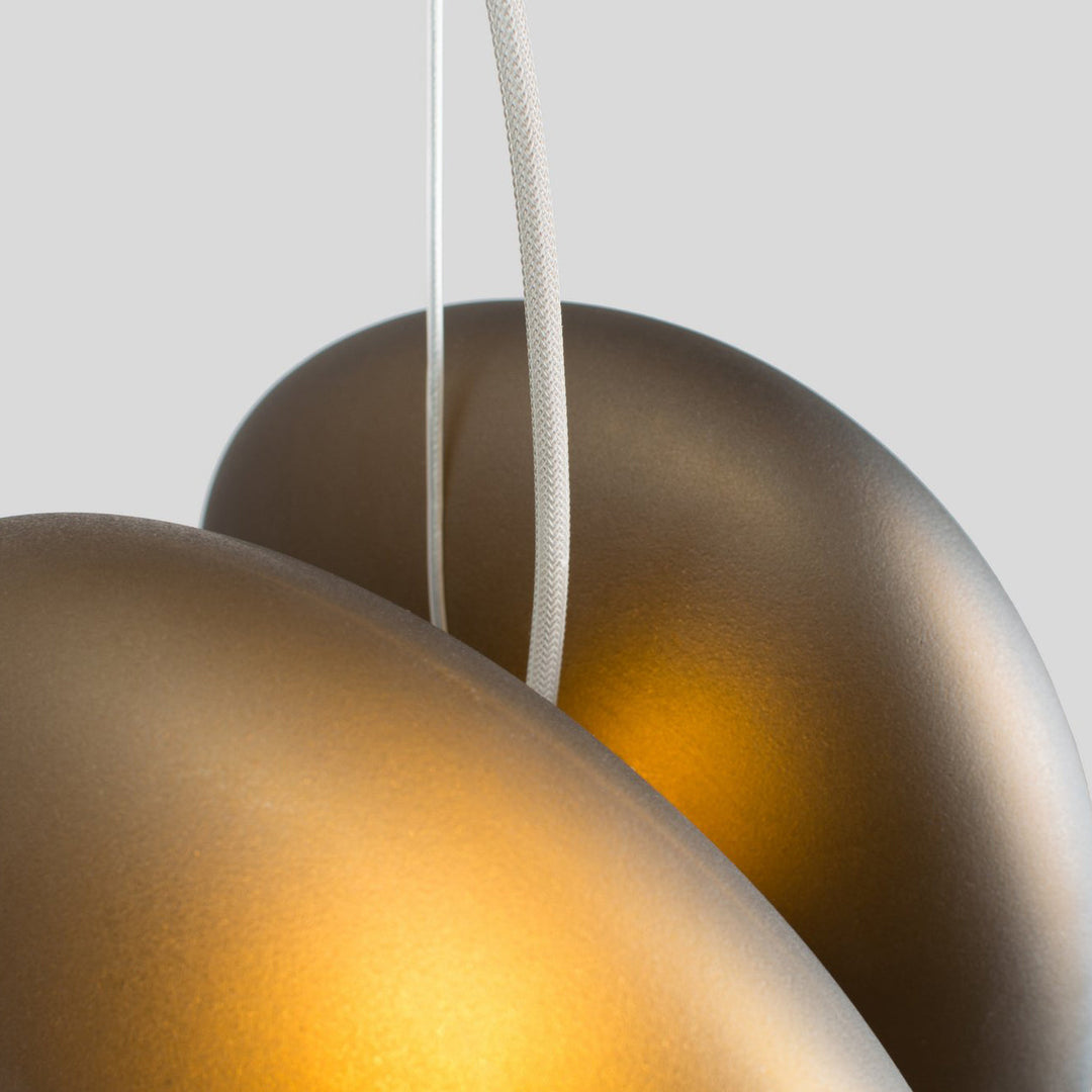 Eclipse Suspension en Verre Givré - Neutralighting